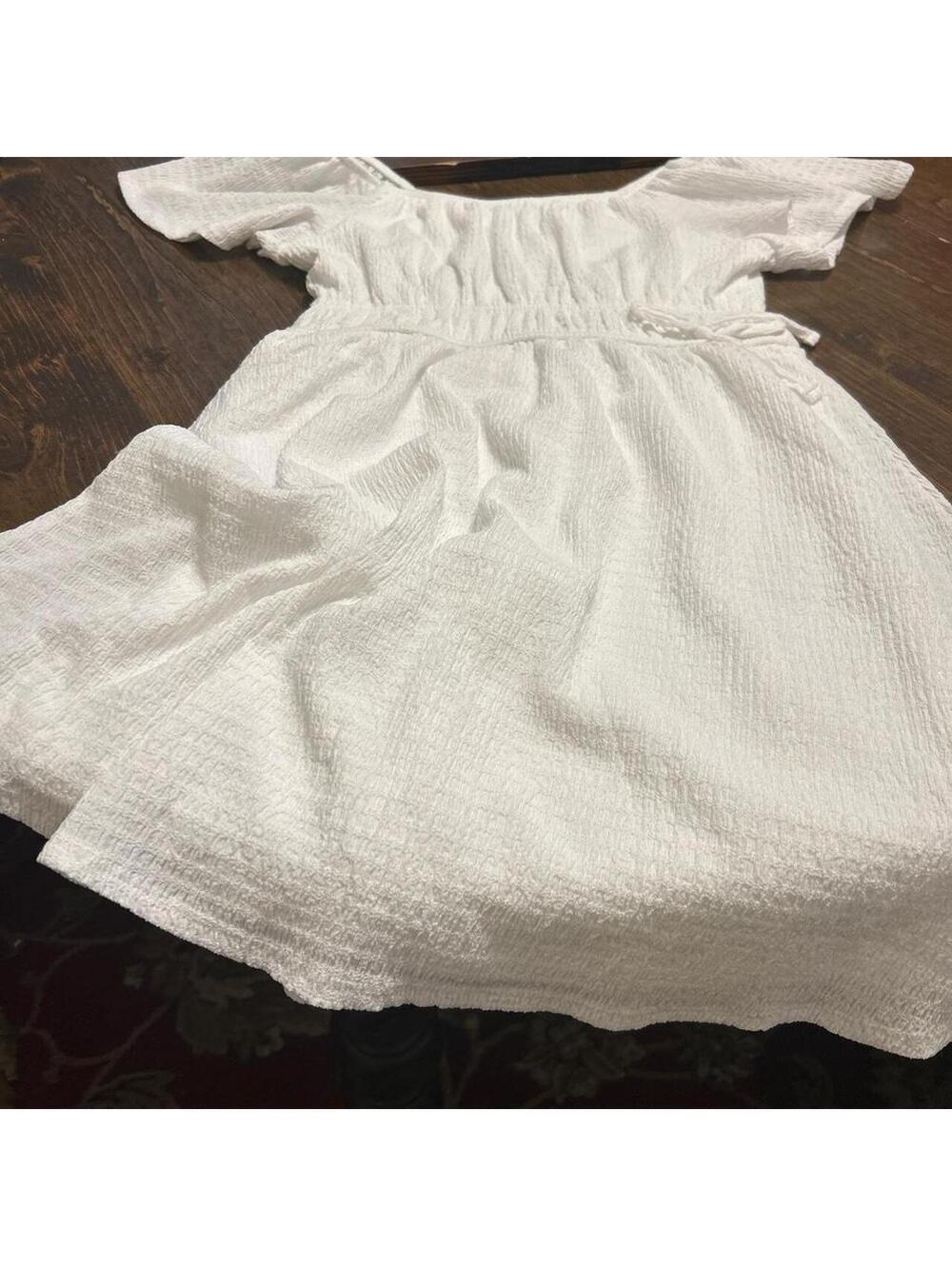 Trixxi Women's White Dress
